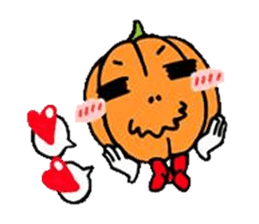 Mr. Pumpkin & Bat sticker #8865876