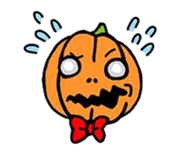 Mr. Pumpkin & Bat sticker #8865878