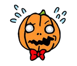 Mr. Pumpkin & Bat sticker #8865878