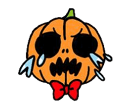 Mr. Pumpkin & Bat sticker #8865879