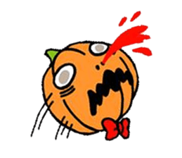 Mr. Pumpkin & Bat sticker #8865881