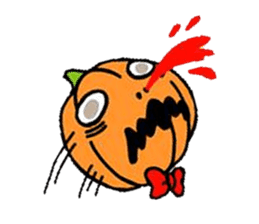 Mr. Pumpkin & Bat sticker #8865881