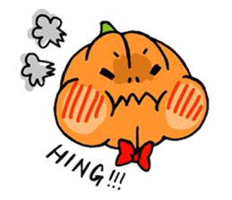 Mr. Pumpkin & Bat sticker #8865882