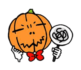 Mr. Pumpkin & Bat sticker #8865883