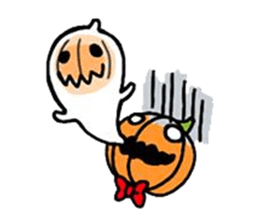 Mr. Pumpkin & Bat sticker #8865888