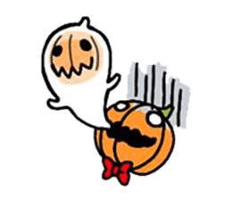 Mr. Pumpkin & Bat sticker #8865888
