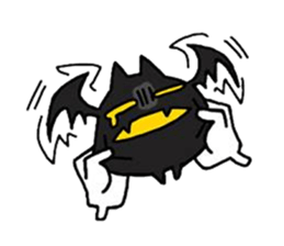 Mr. Pumpkin & Bat sticker #8865889