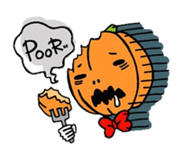 Mr. Pumpkin & Bat sticker #8865890