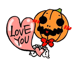 Mr. Pumpkin & Bat sticker #8865891