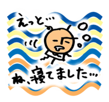 Mr.arawasu.4patterns of 10 greetings sticker #8865986