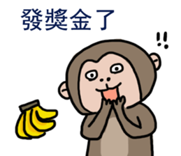 2016 Happy monkey year sticker #8866156