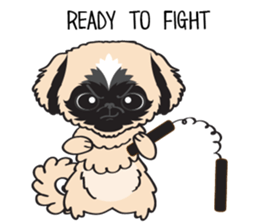 Flat Face Family sticker #8866437