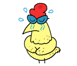Chicken Hero sticker #8866558