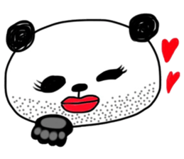 Queen panda sticker #8867338