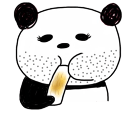 Queen panda sticker #8867341