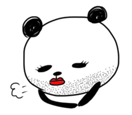 Queen panda sticker #8867343