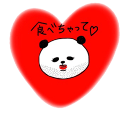 Queen panda sticker #8867347