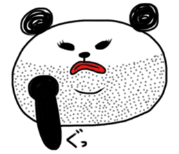 Queen panda sticker #8867355