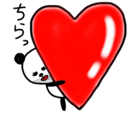 Queen panda sticker #8867360