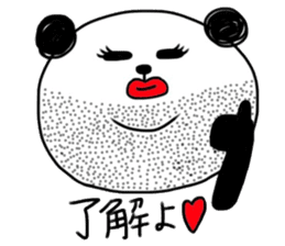 Queen panda sticker #8867361