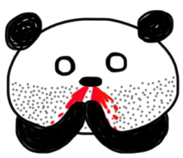 Queen panda sticker #8867365