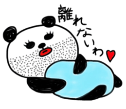Queen panda sticker #8867366