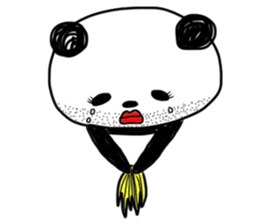 Queen panda sticker #8867368