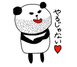 Queen panda sticker #8867374