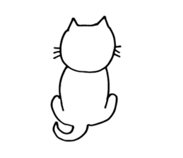 Mediocre cat sticker #8868228