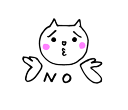 Mediocre cat sticker #8868231