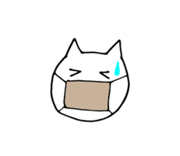 Mediocre cat sticker #8868235