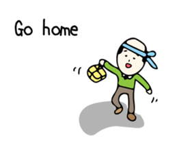 my bald father sticker #8868511