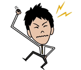 THE Salaryman! sticker #8868632