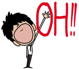 THE Salaryman! sticker #8868642