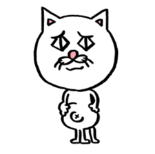 cat big face! part5 sticker #8868697