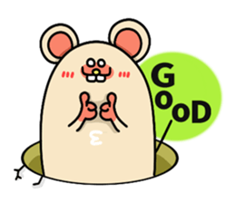 mimic the same expression animals sticker #8868897