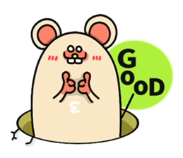 mimic the same expression animals sticker #8868897