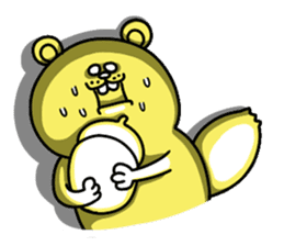 mimic the same expression animals sticker #8868908