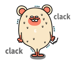 mimic the same expression animals sticker #8868910