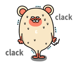 mimic the same expression animals sticker #8868910