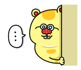 mimic the same expression animals sticker #8868912