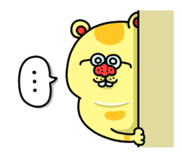 mimic the same expression animals sticker #8868912