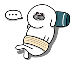 mimic the same expression animals sticker #8868914