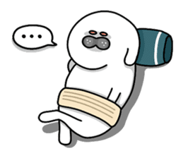 mimic the same expression animals sticker #8868914