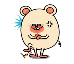 mimic the same expression animals sticker #8868917