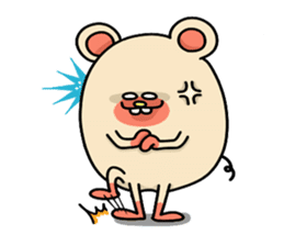 mimic the same expression animals sticker #8868917