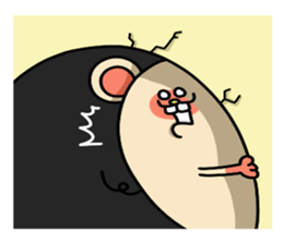 mimic the same expression animals sticker #8868925