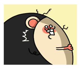 mimic the same expression animals sticker #8868925