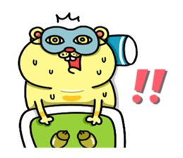 mimic the same expression animals sticker #8868926