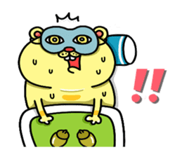 mimic the same expression animals sticker #8868926